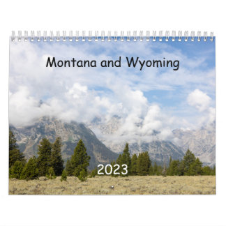 Montana and Wyoming Calendar
