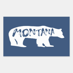 Montana Bear Sticker