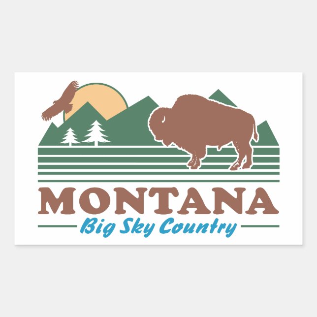 Montana Big Sky Country Sticker (Front)