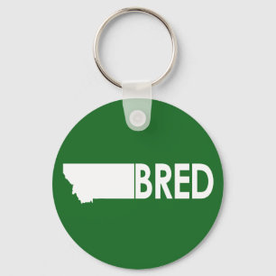 Montana Bred Keychain