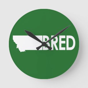 Montana Bred Round Clock
