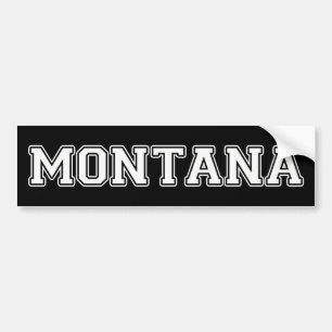 Montana Bumper Sticker