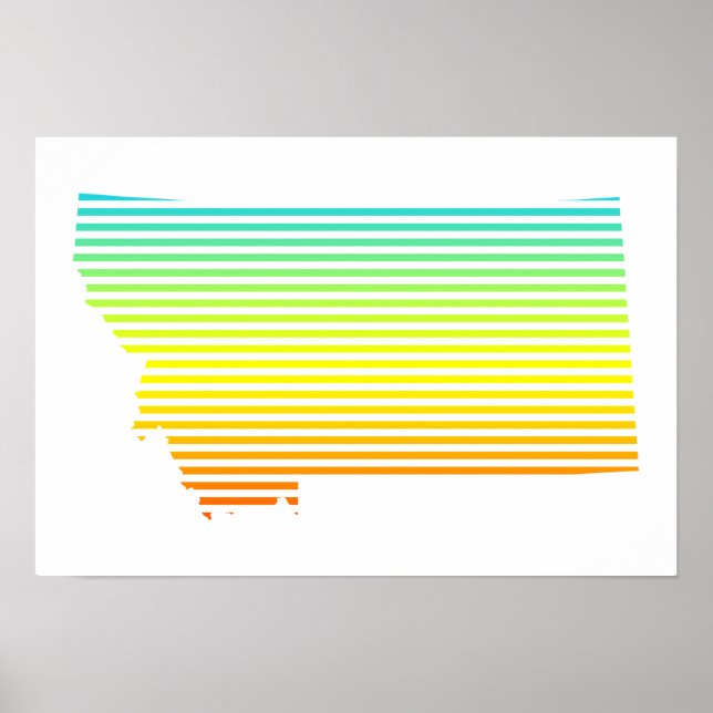 montana chill fade poster (Front)