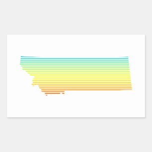 montana chill fade sticker