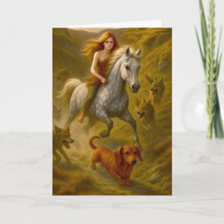 Montana Coulees Nellie and Charlie Card