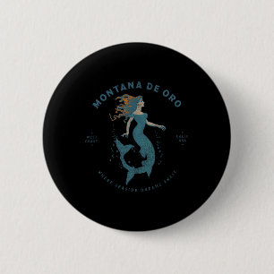 Montana De Oro State Park Los Osos Retro Vintage M 2 Inch Round Button