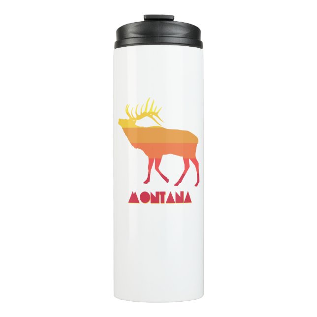Montana Elk Thermal Tumbler (Front)