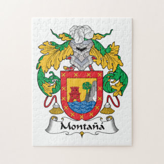 Montana Family Crest Jigsaw Puzzle