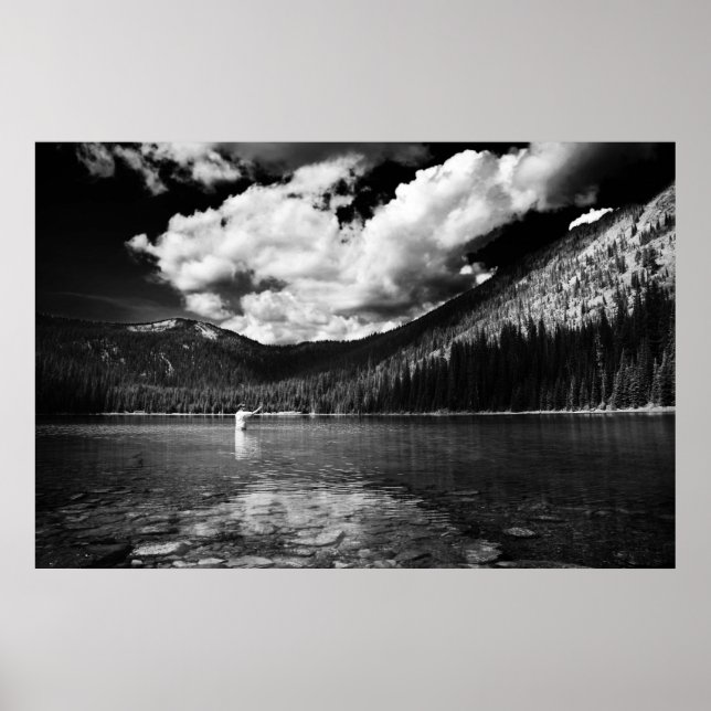 Montana Fisherman Poster (Front)