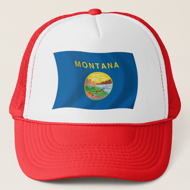 Montana Flag Hat (Front)