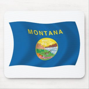 Montana Flag Mousepad