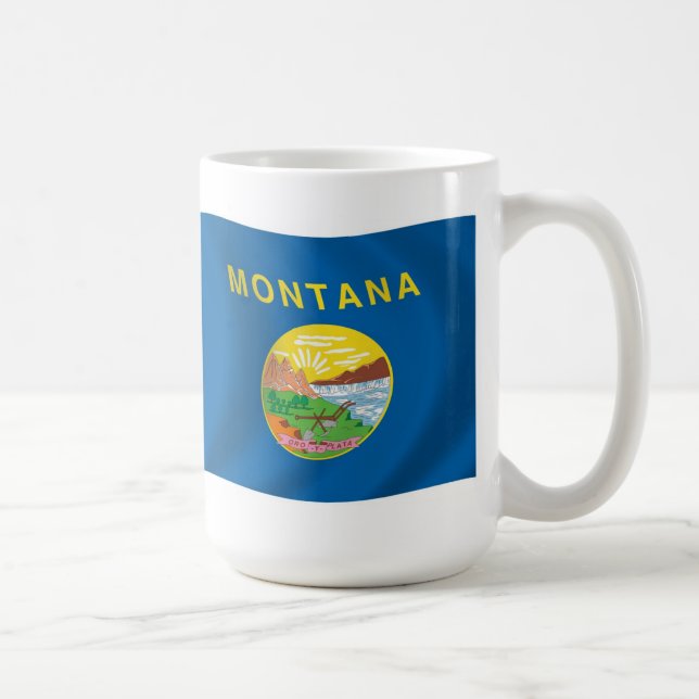 Montana Flag Mug (Right)