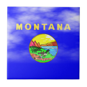 MONTANA FLAG TILE
