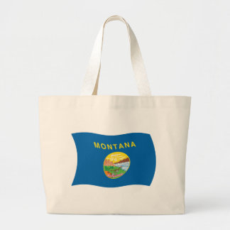 Montana Flag Tote Bag