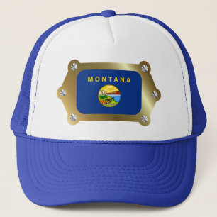 Montana framed Flag Hat