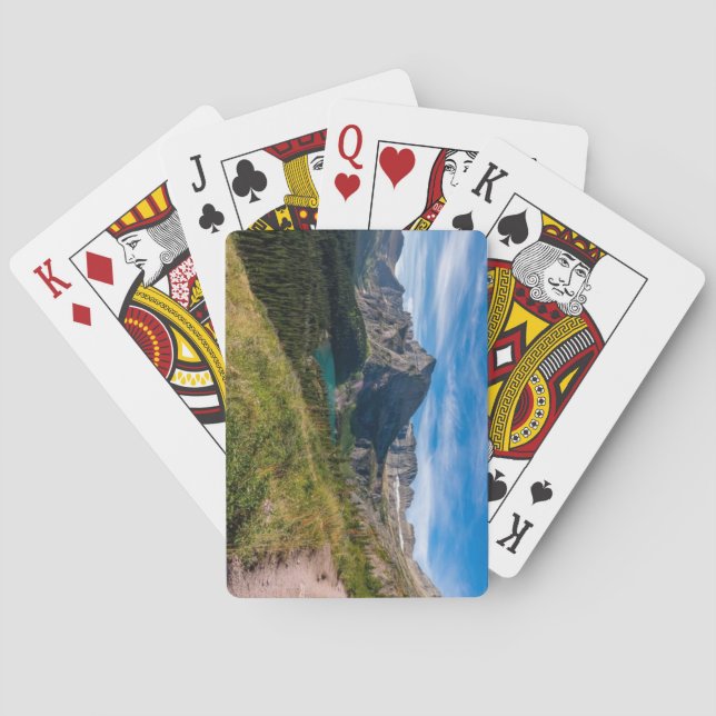 Montana, GRINNELL GLACIER Playing Cards (Back)