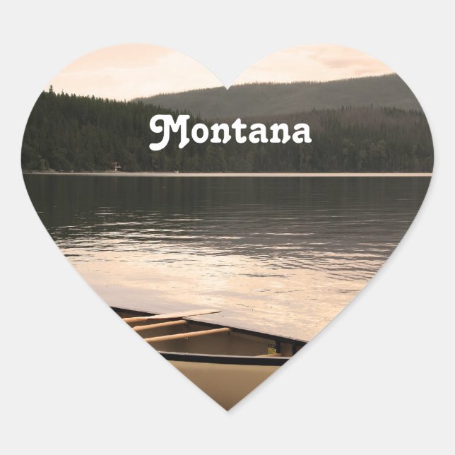 Montana Heart Sticker (Front)