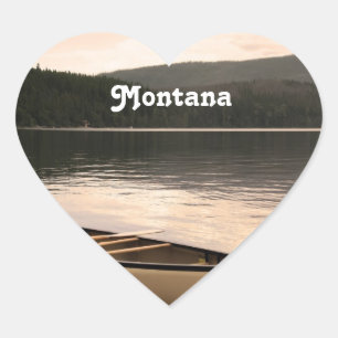 Montana Heart Sticker