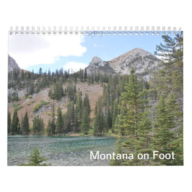 Montana Hiking Trails Around Bozeman Calendar (Cover)