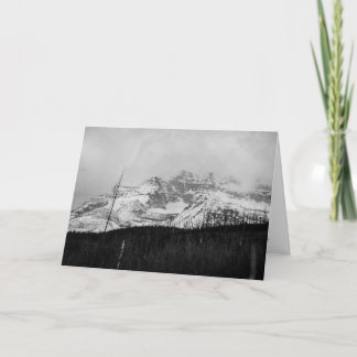 Montana Holiday Snowy Peaks Card
