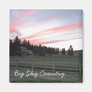 Montana Majesty_Big Sky Country Magnet