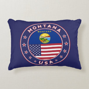 Montana, Montana phone case, Montana sticker, Accent Pillow