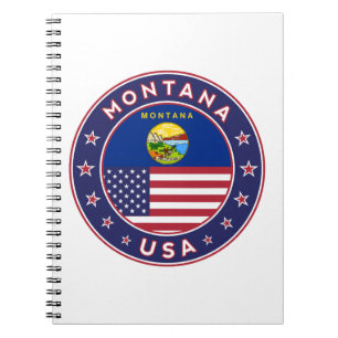 Montana, Montana phone case, Montana sticker, Notebook