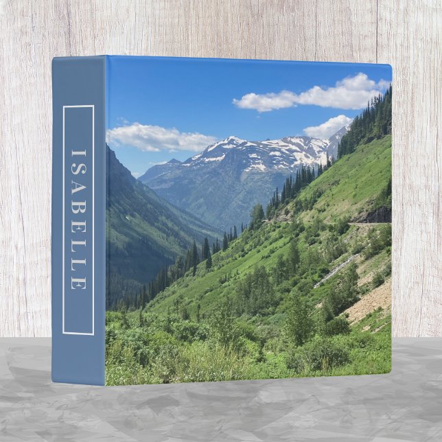 Montana Mountain Landscape Scenic View Binder (Creator Uploaded)