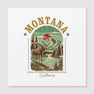 Montana Nature Scene – Wildlife, Mountains, River