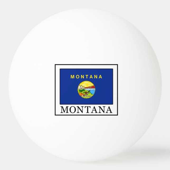 Montana Ping Pong Ball (Front)