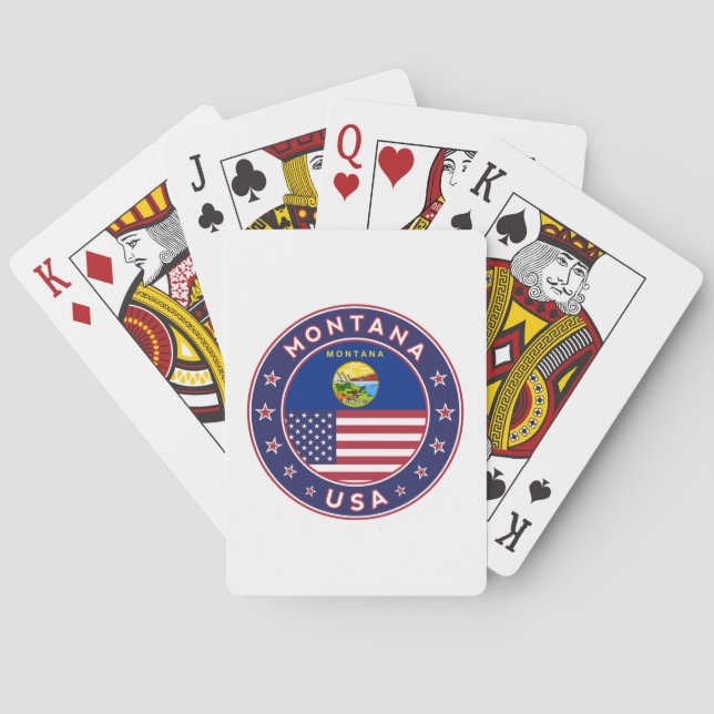 Montana Playing Cards (Back)