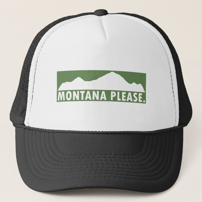 Montana Please Trucker Hat (Front)