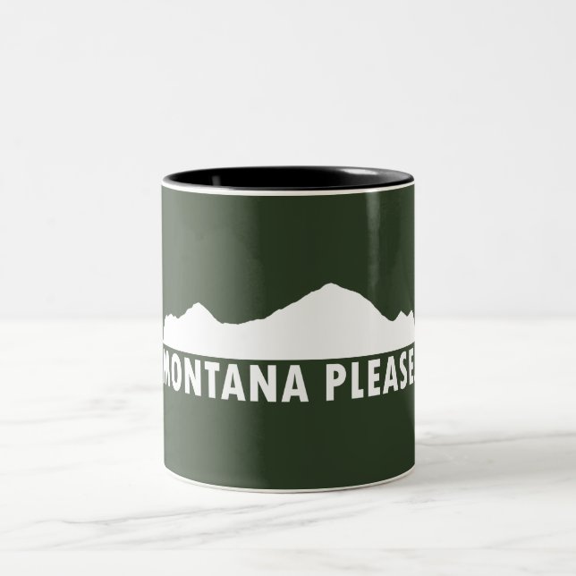Montana Please Two-Tone Coffee Mug (Center)