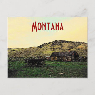 Montana Ranch Postcard