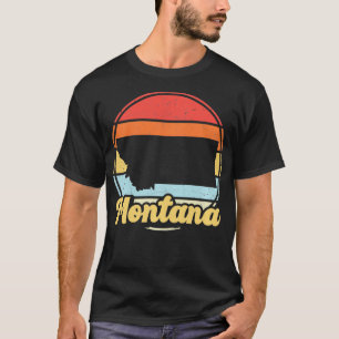 Montana Roots Vintage Montana Native Home State Pr T-Shirt