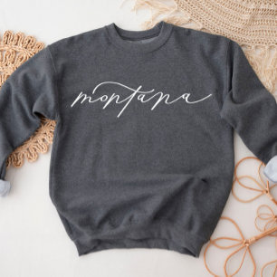 Montana Script Sweatshirt de l'État
