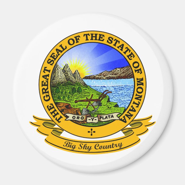 Montana Seal Magnet (Front)