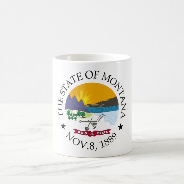 Montana sign coffee mug (Center)