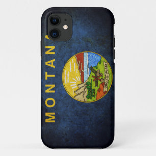 Montana state flag iPhone 11 case