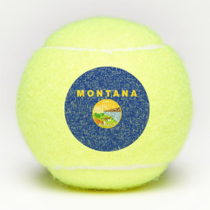 Montana State Flag Tennis Balls