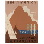 Montana State: Indian Tribes, Mountains, Prairie Photo Sculpture Ornament<br><div class="desc">In the heart of the American West, where rugged mountains meet vast prairies and crystal-clear rivers meander through verdant valleys, lies the captivating state of Montana. Montana, often referred to as "The Last Best Place, " is a land of breathtaking natural beauty, rich cultural heritage, and endless opportunities for adventure....</div>