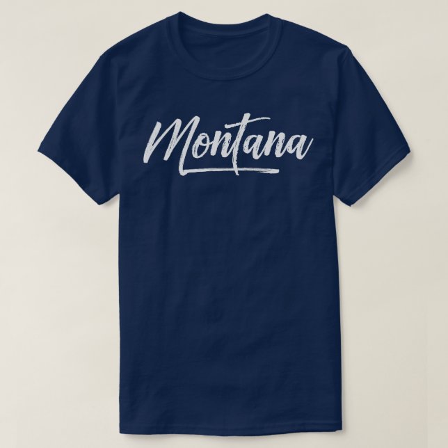 Montana State T-Shirt (Design Front)