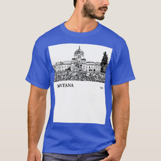 Montana State USA  2 T-Shirt
