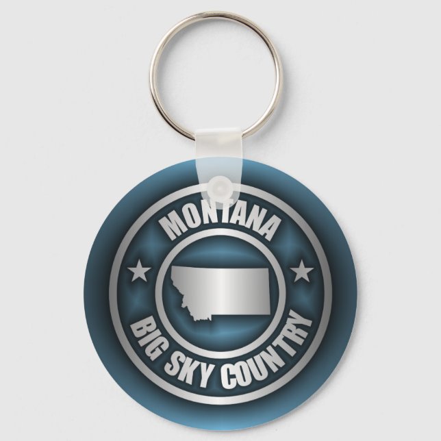 "Montana Steel 2" Keychains (Front)