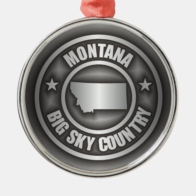 "Montana Steel" Ornaments (Front)