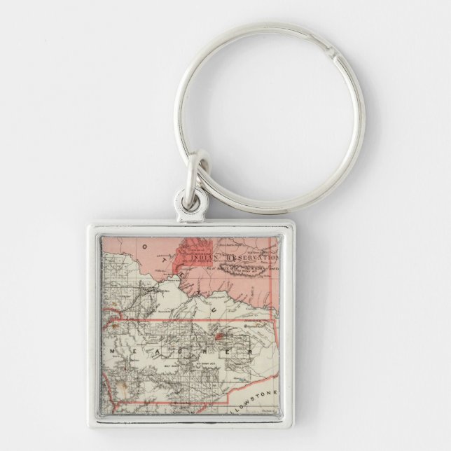 Montana Territory Keychain (Front)