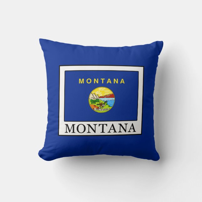 Montana Throw Pillow (Front)
