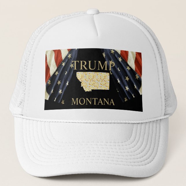 MONTANA  TRUCKER HAT (Front)