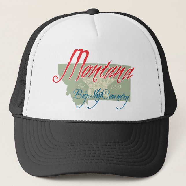 Montana Trucker Hat (Front)
