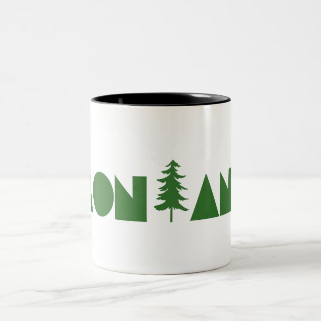 Montana Two-Tone Coffee Mug (Center)